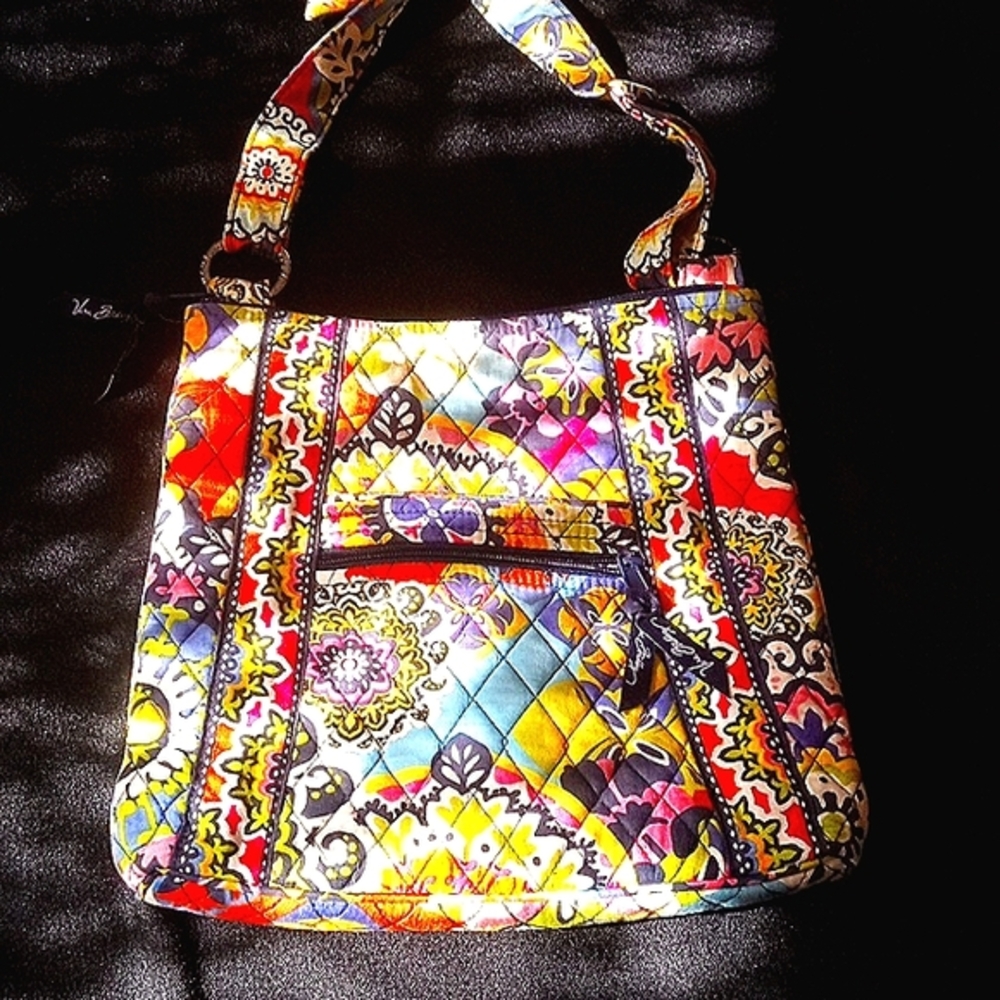 Vera Bradley quilted cross body purse